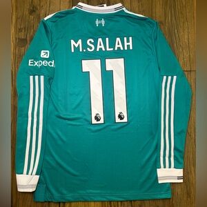 Salah Long Sleeve Liverpool Third Jersey